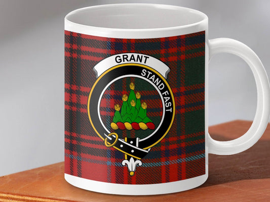 Grant Stand Fast Tartan Design Mug product type