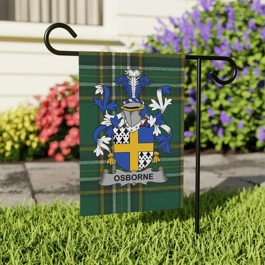 Osborne Coat Of Arms Custom Garden Flag product