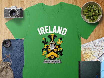 Ireland Wentworth Family Crest Green T-Shirt