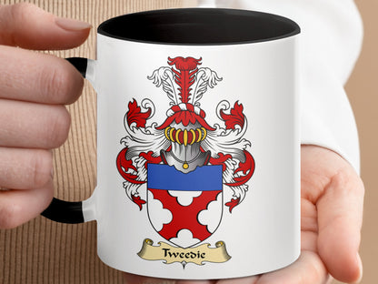 Clan Tweedie Scottish Coat of Arms Mug - Living Stone Gifts