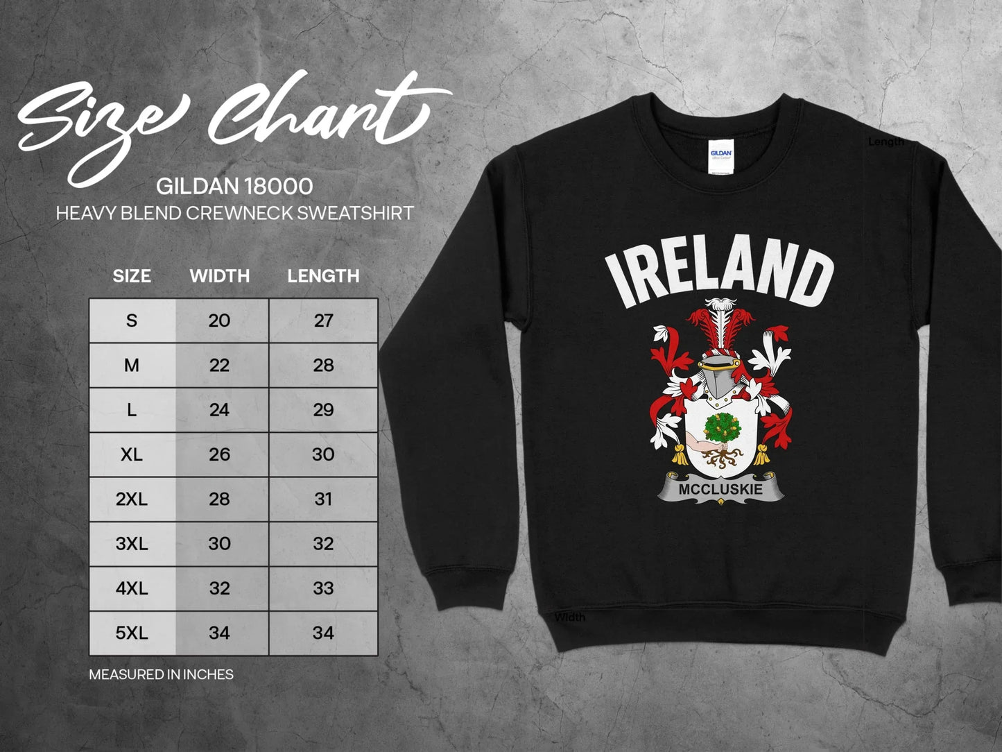 Ireland McCluskie Heavy Blend Crewneck Sweatshirt product