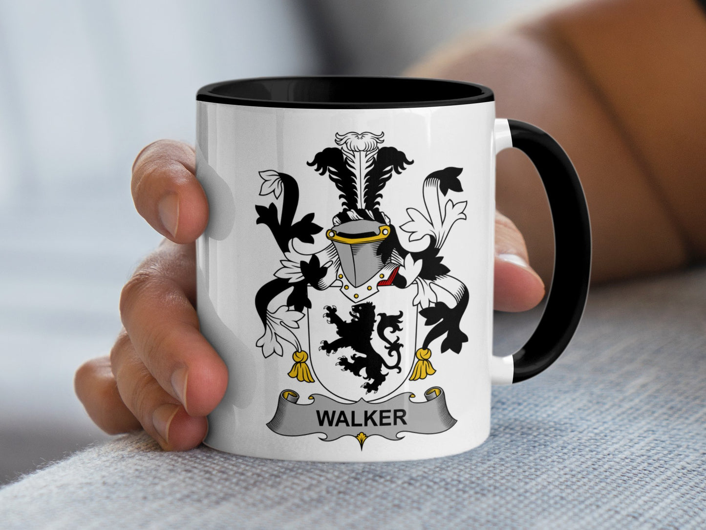 Walker Family Crest Irish Heritage 11 oz Ceramic Mug - Living Stone Gifts