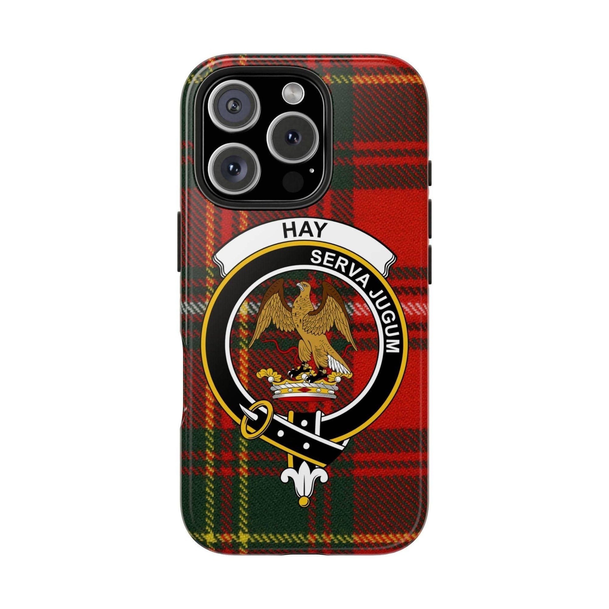 Hay Clan Scottish Tartan Cell Phone Case - Celtic Ancestry Gifts