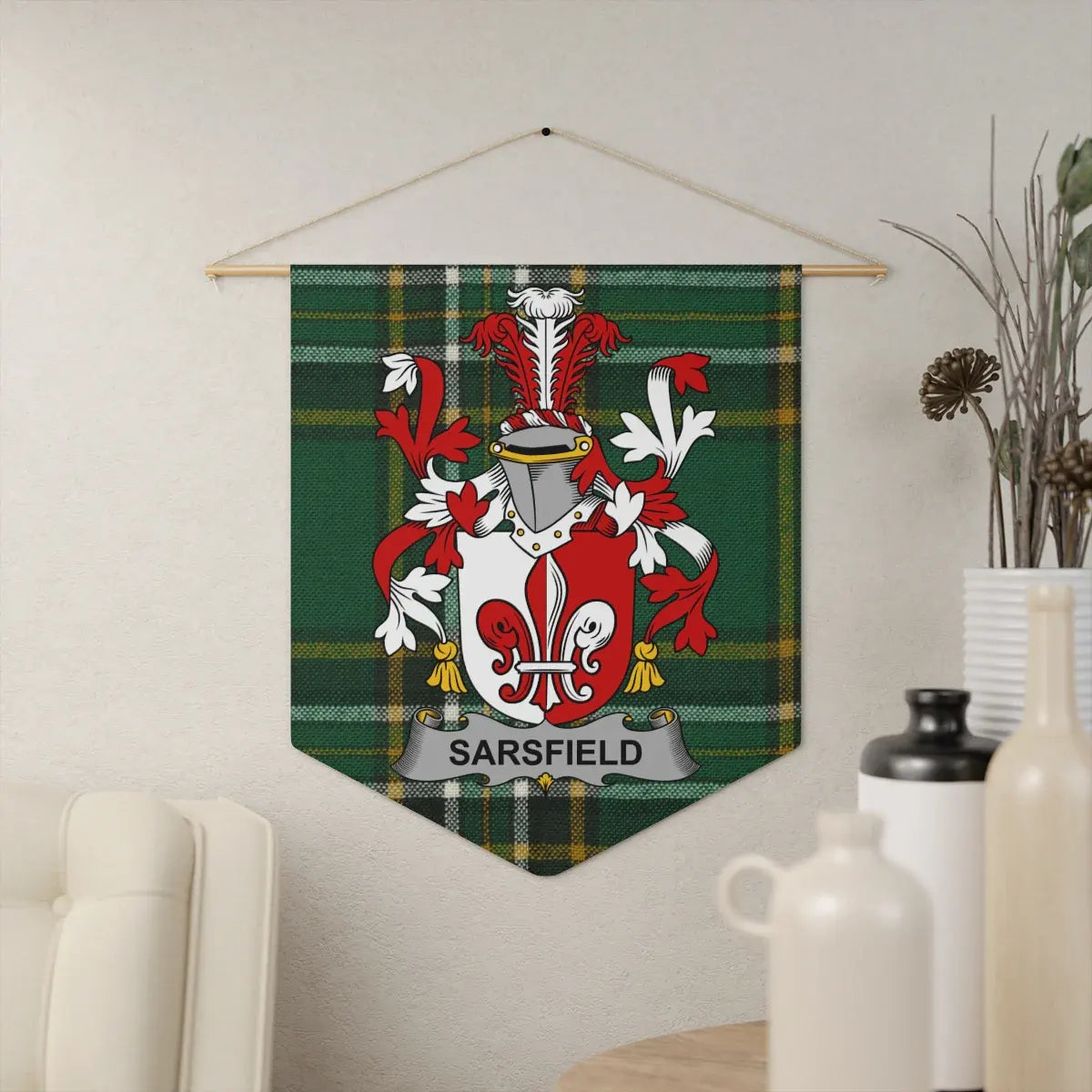 Family Heritage Coat of Arms Wall Hanging product