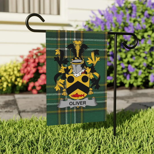 Oliver Family Crest Decorative Garden Flag product