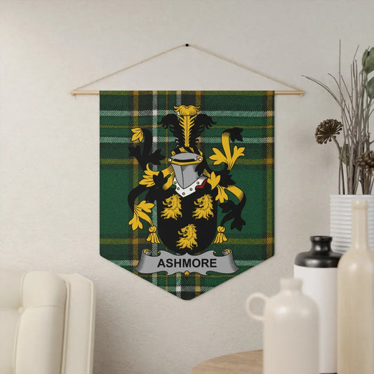 Ashmore Clan Crest Wall Hanging Tapestry product type