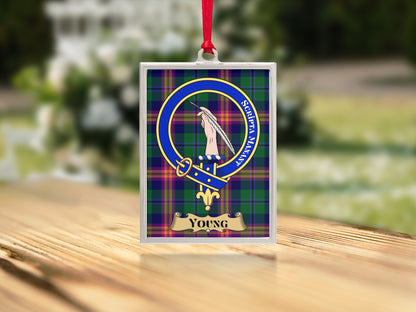 Scottish Tartan Clan Crest Personalized Gift product
