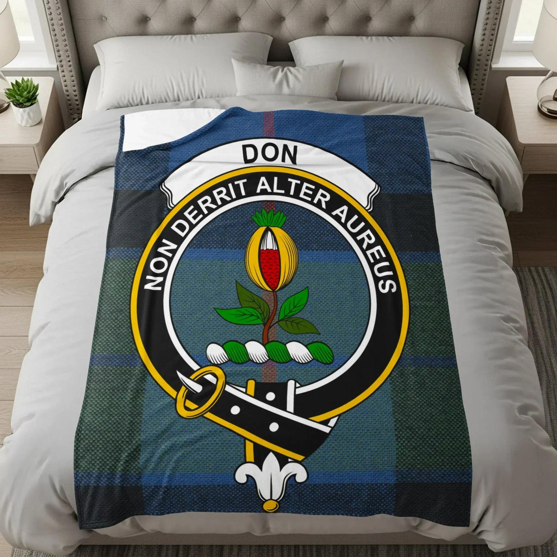 Non Derrit Alter Aureus Don Plaid Blanket product