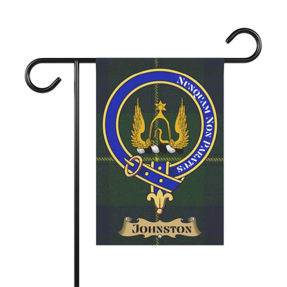 Johnston Clan Scottish Clan Scottish Tartan Crest Garden Flag