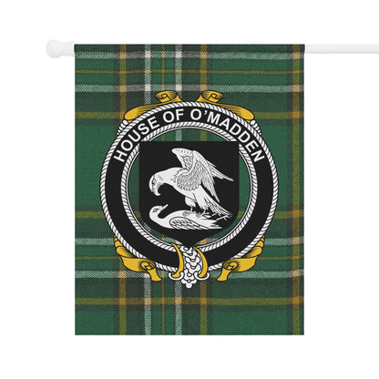 House of O'Madden Plaid Pattern Decorative Flag