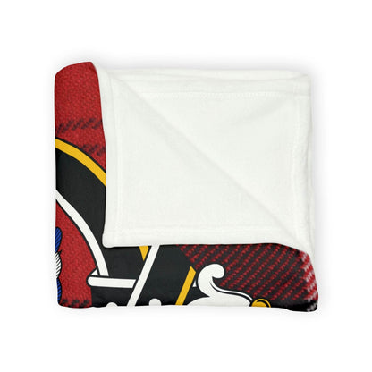 Ramsay Clan Tartan Blanket – Scottish Crest Throw, Soft & Cozy - Celtic Ancestry Gifts