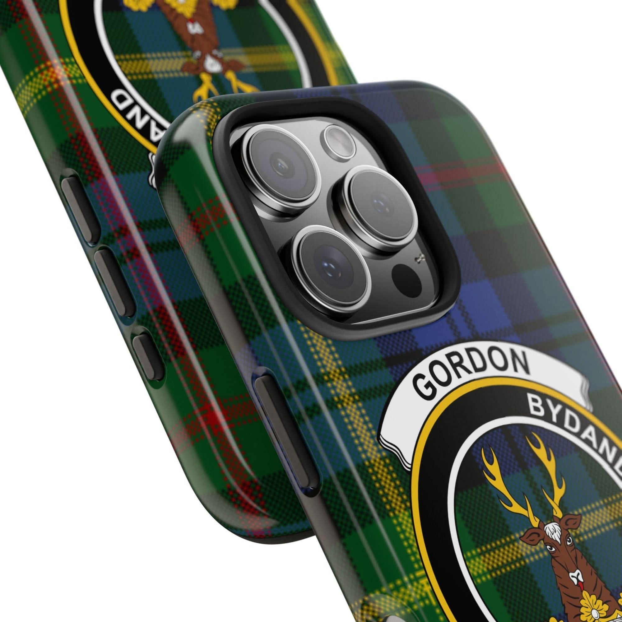 Gordon Clan Scottish Tartan Cell Phone Case - Celtic Ancestry Gifts