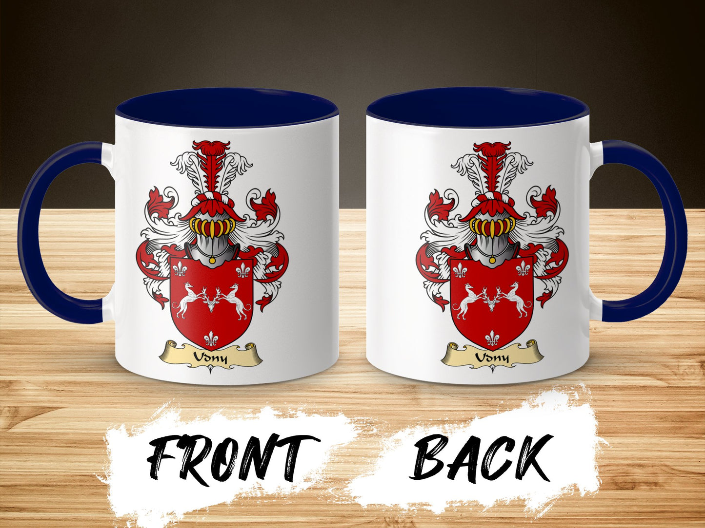 Clan Udny Scottish Coat of Arms Mug - Living Stone Gifts