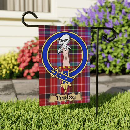 Turing Family Crest Clan Badge Garden Flag product