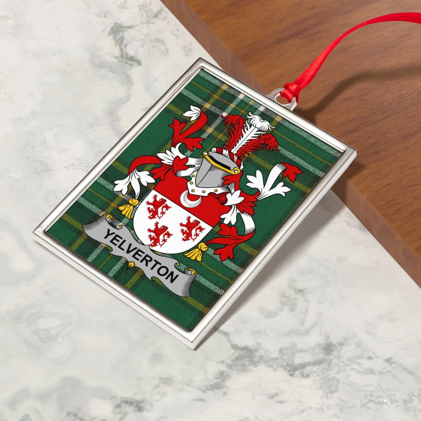 Personalized Yelverton Family Crest Plaque product