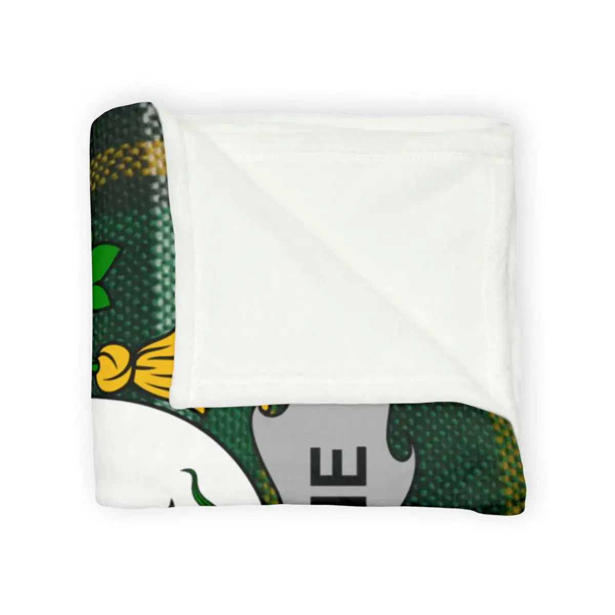 Soft and Cozy Green Patterned Blanket product