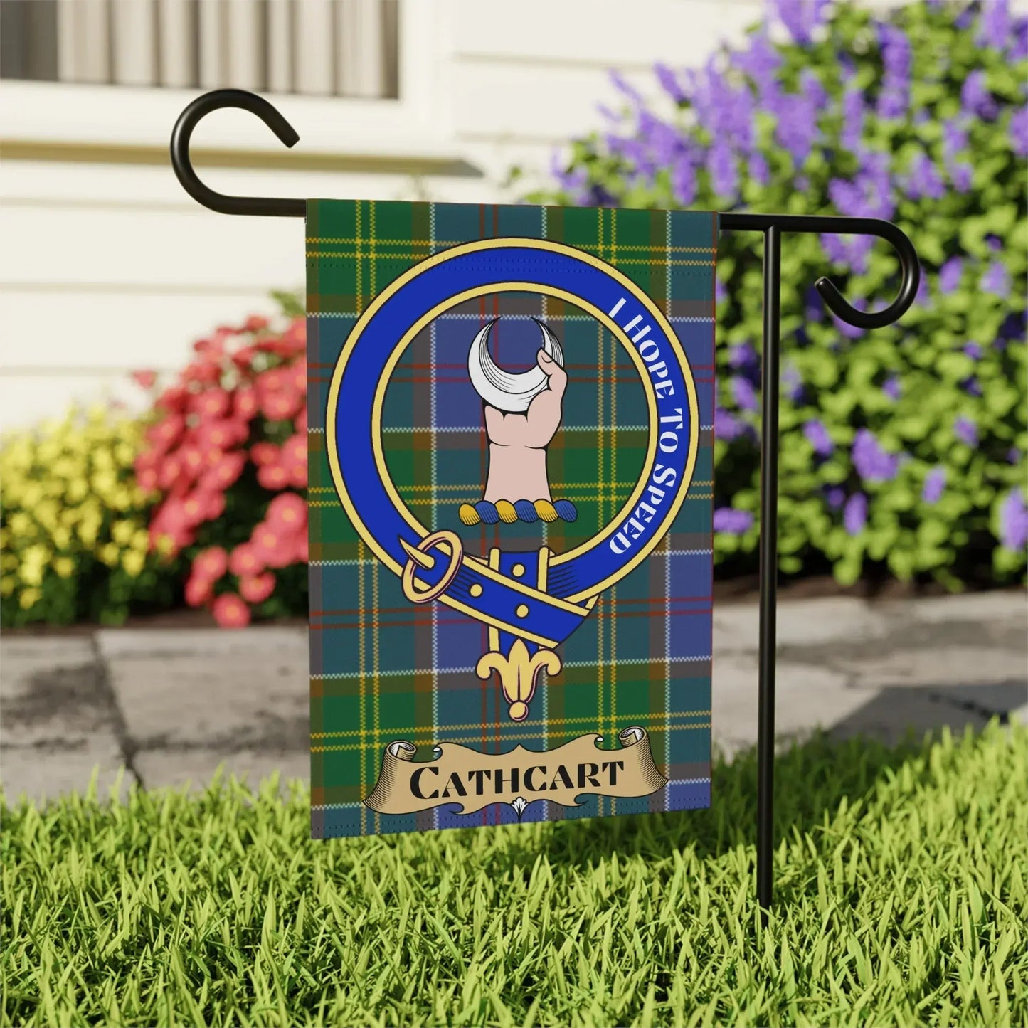 Cathcart Plaid Garden Flag Outdoor Decoration product type