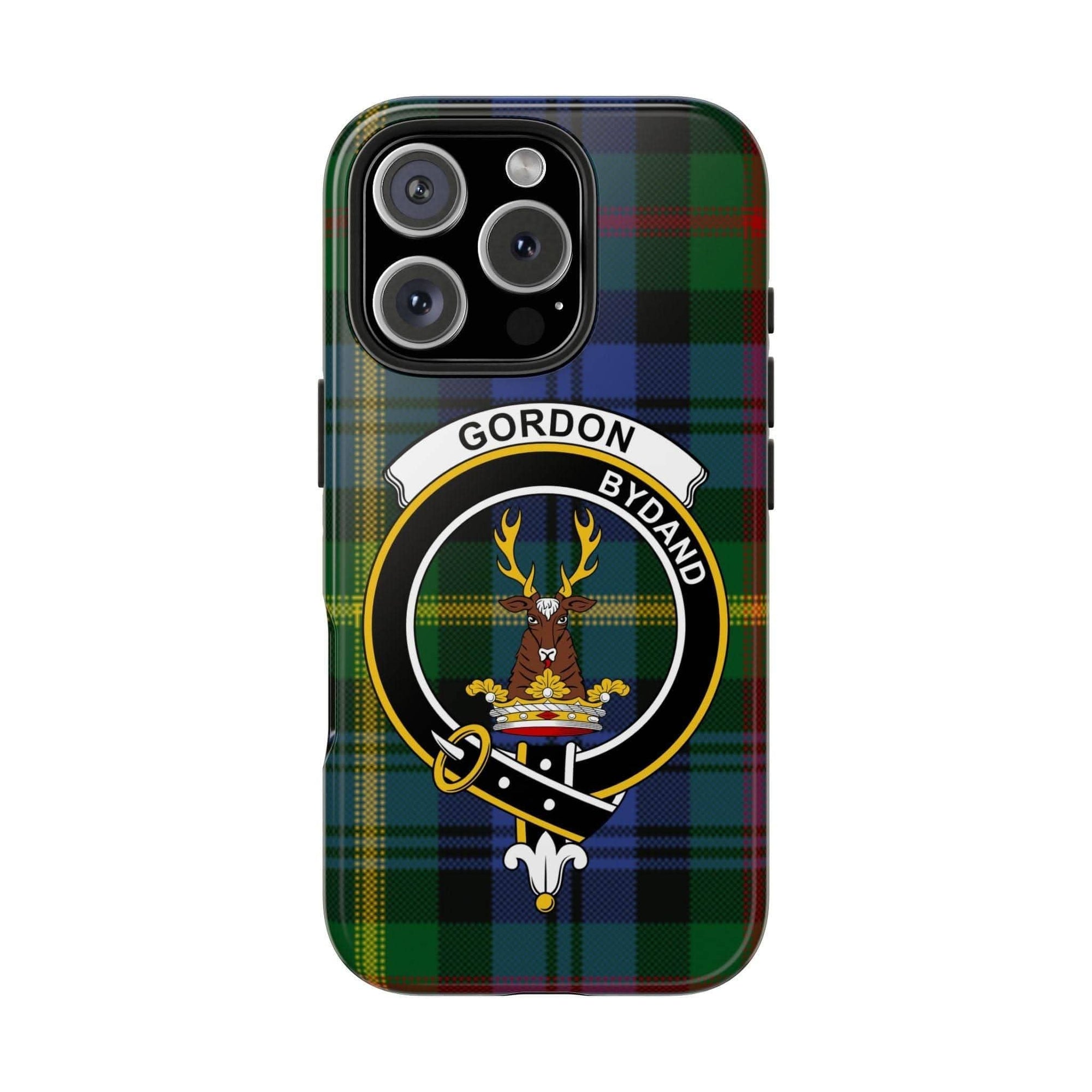 Gordon Clan Scottish Tartan Cell Phone Case - Celtic Ancestry Gifts