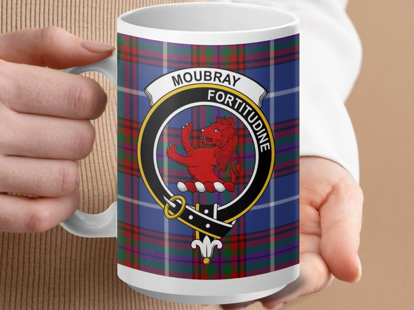 Moubray Fortitudine Plaid Design Mug product
