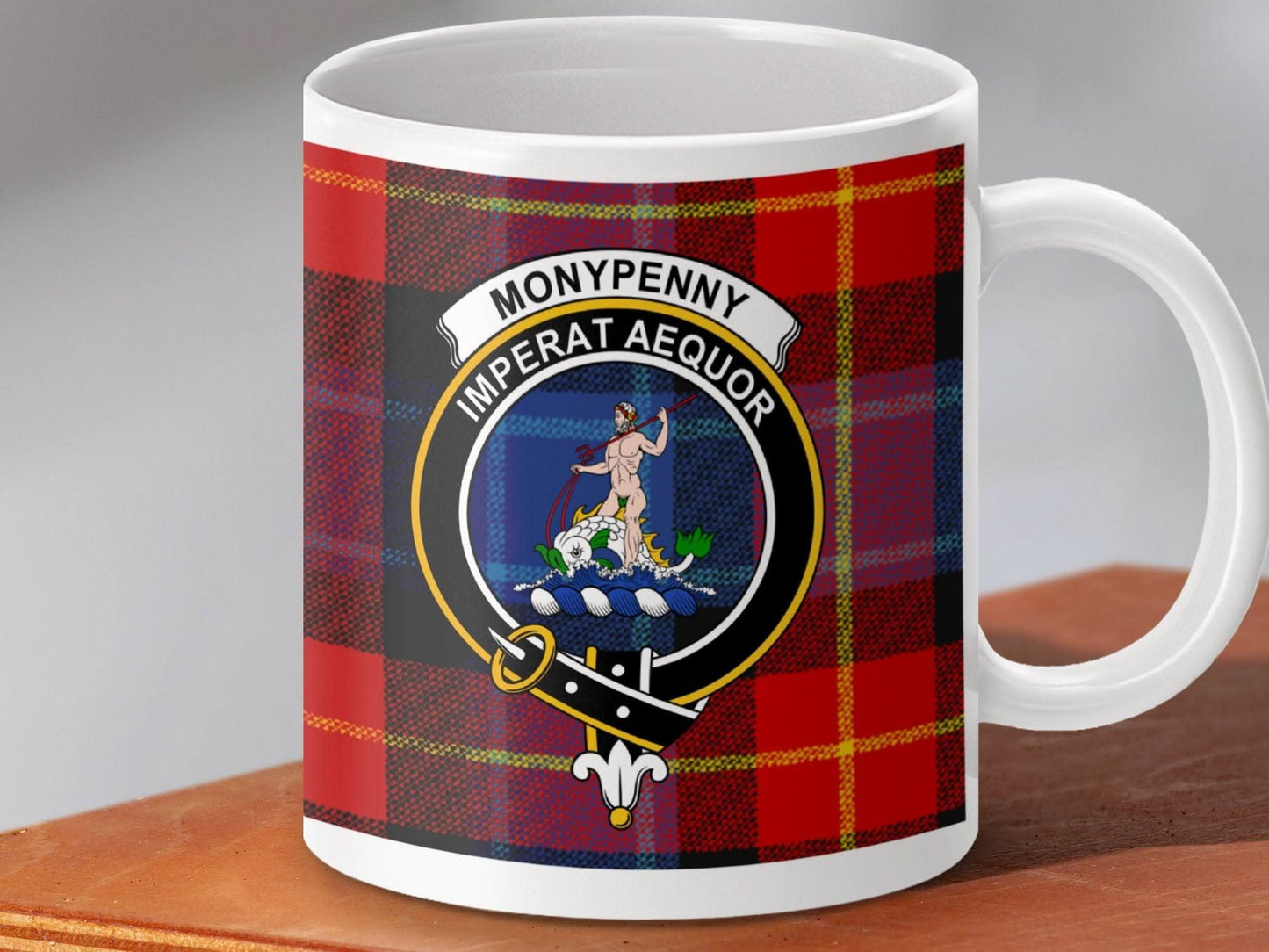 MonyPenny Imperat Aequor Tartan Coffee Mug product