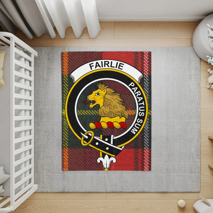 Fairlie Lion Crest Tartan Play Mat for Kids product