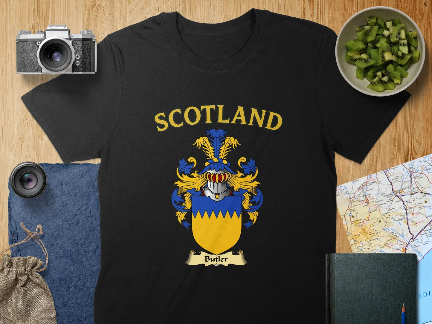 Scotland Family Crest Butler T-shirt  product