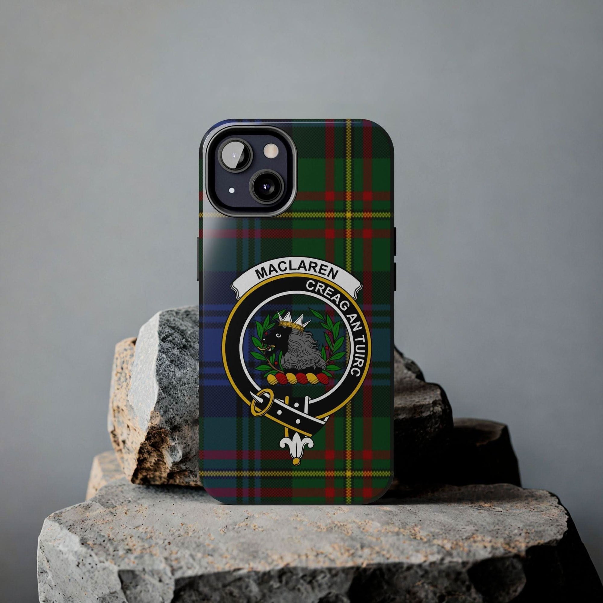 Maclaren Clan Scottish Tartan Cell Phone Case - Celtic Ancestry Gifts