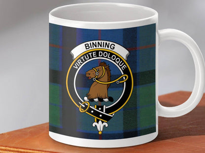 Binning Virtue Doloque Plaid Pattern Ceremonial Mug product