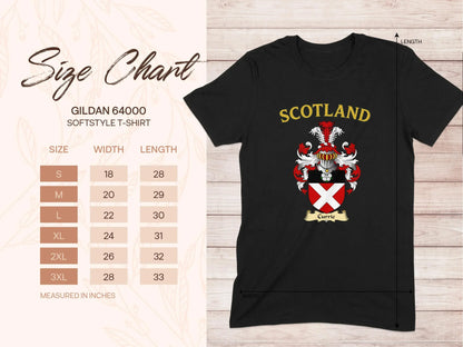 Scotland Family Crest Softstyle T-shirt product