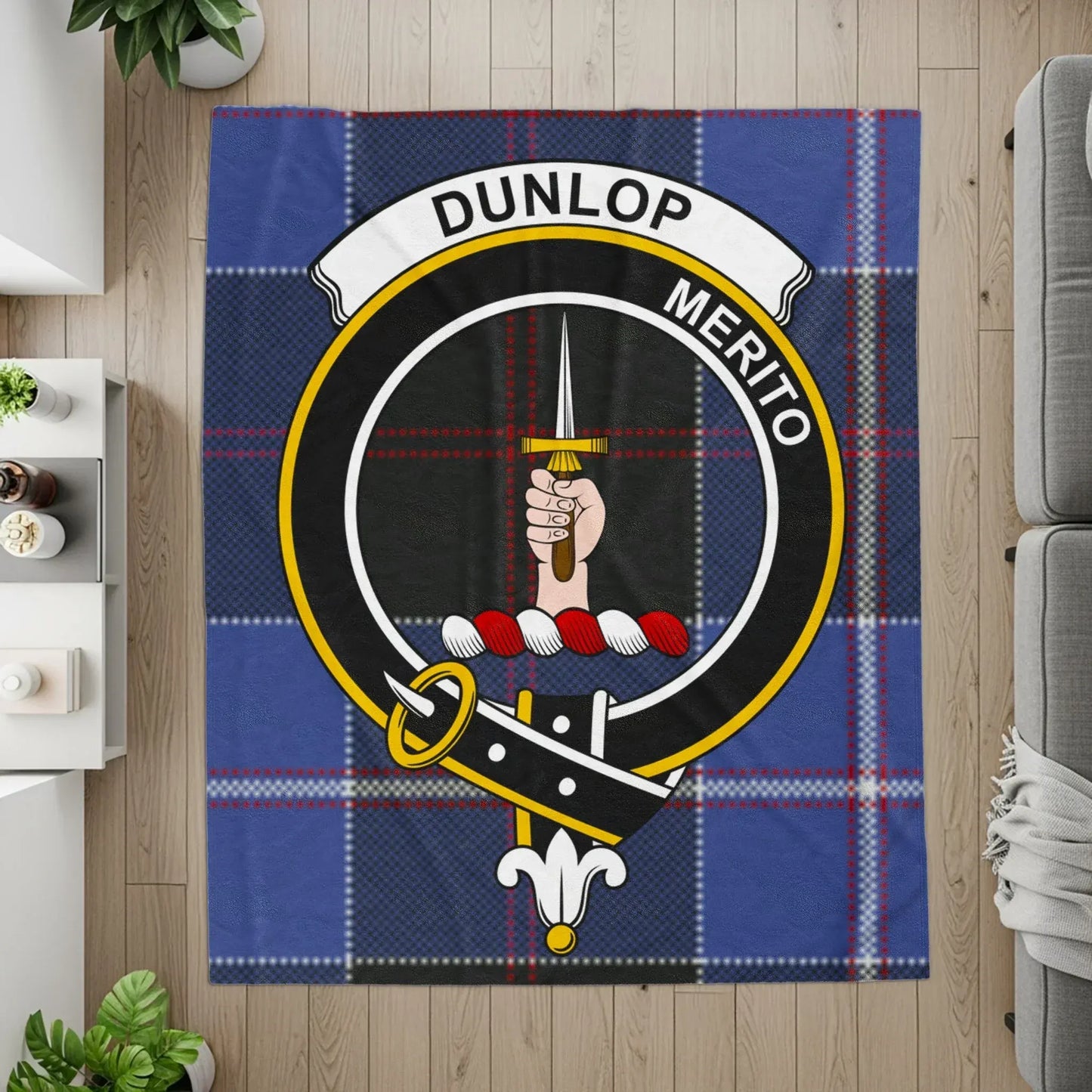 Dunlop Merito Tartan Blanket Clan Pride product