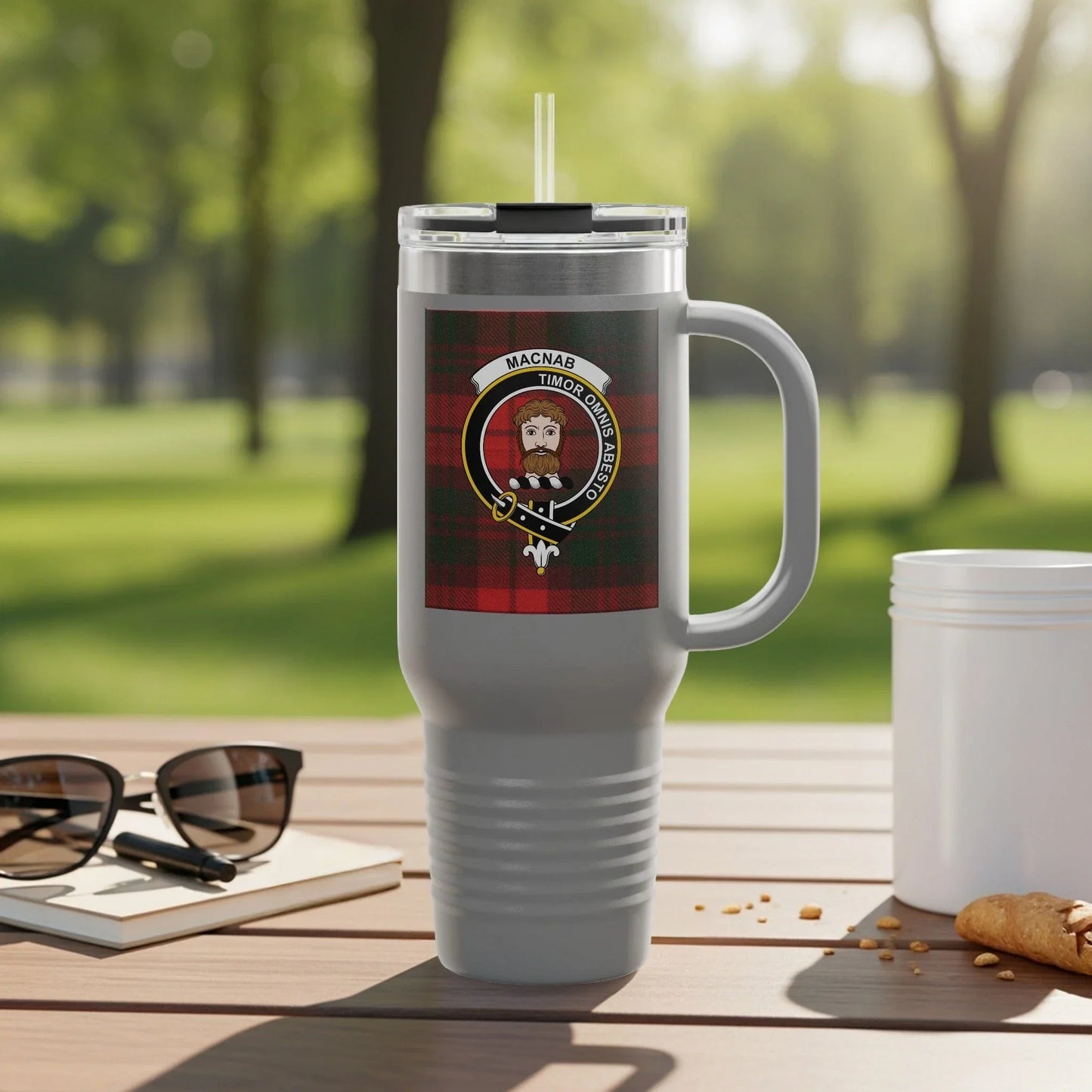 Clan Macnab Crest Emblem Durable Travel Mug product