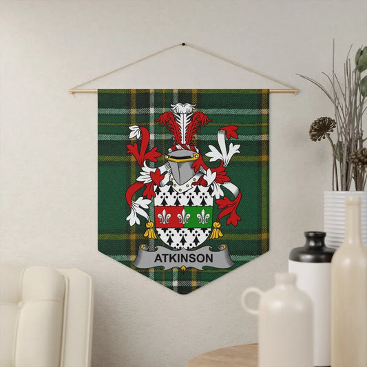 Custom Family Crest Tapestry Wall Hanging product