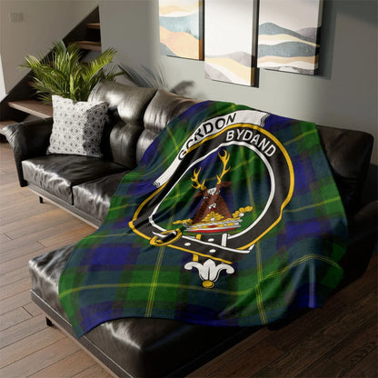 Choose Any Scottish Clan Crest Tartan Blanket