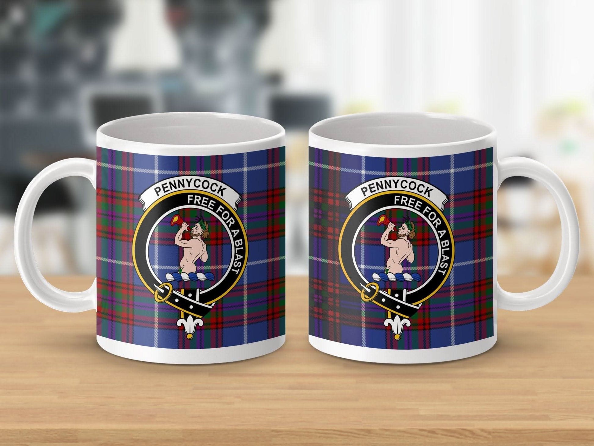 Pennycock Free For A Blast Plaid Mug product