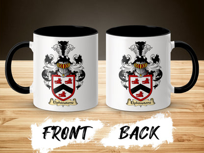 Clan Elphinstone Elegant Scottish Coat of Arms Mug - Living Stone Gifts