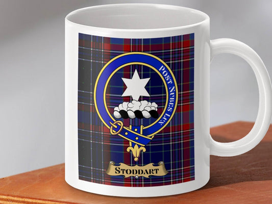 Stoddart Clan Crest Plaid Design Mug product