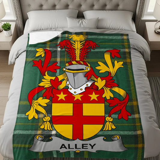 Family Crest Design Printed Bedding Set product