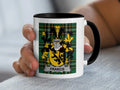 Francis Irish National Tartan ceramic accent mug