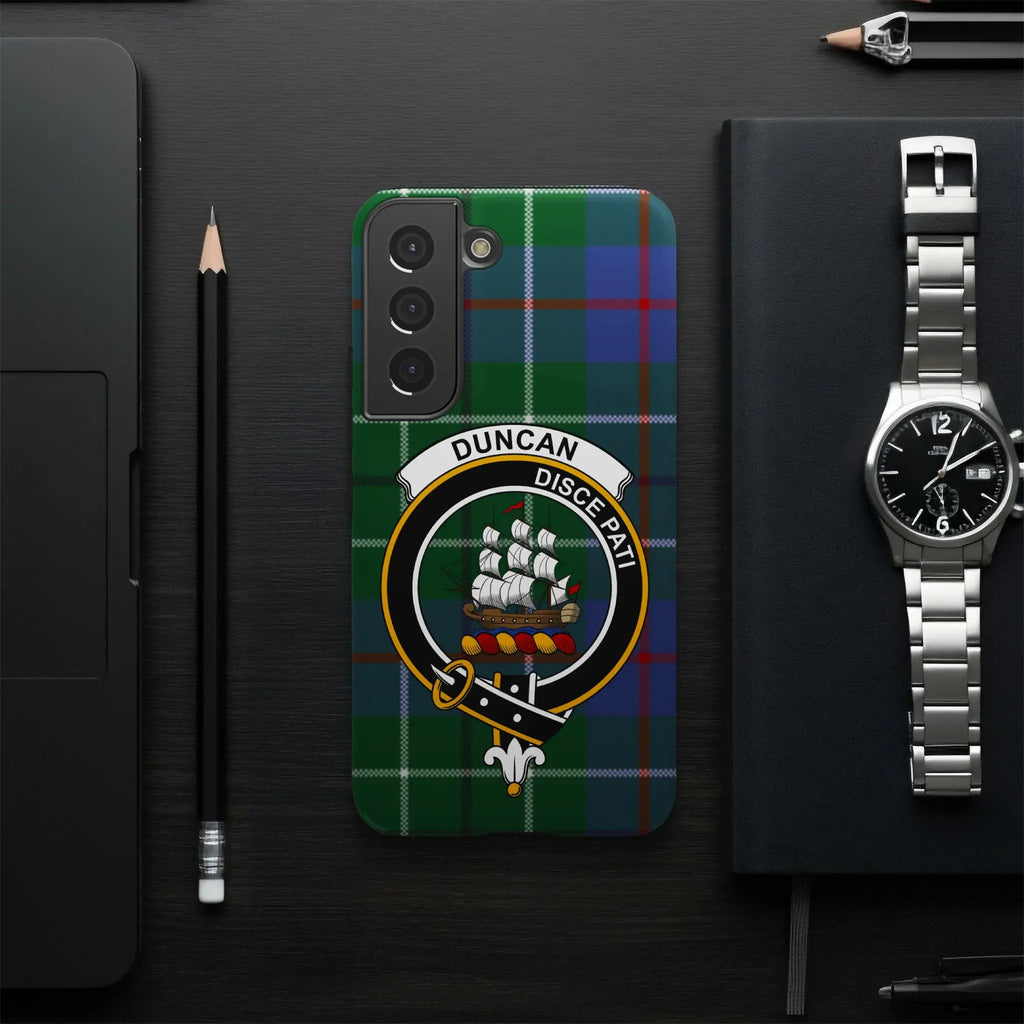 Duncan Disce Pati Tartan Plaid Shield Phone Case