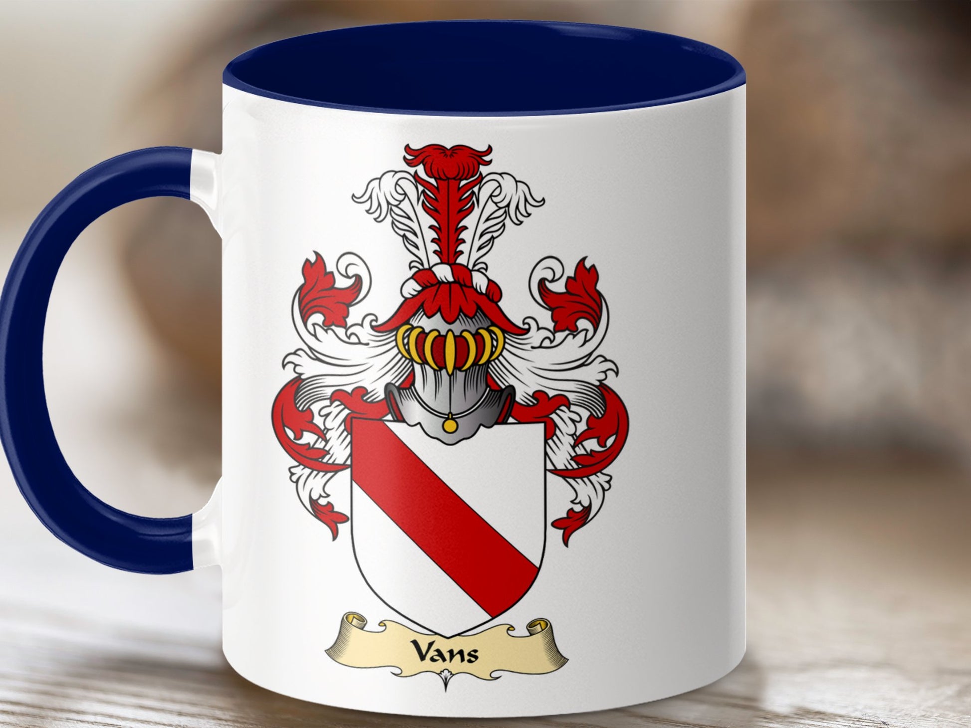 Vans Scottish Coat of Arms Mug - Living Stone Gifts