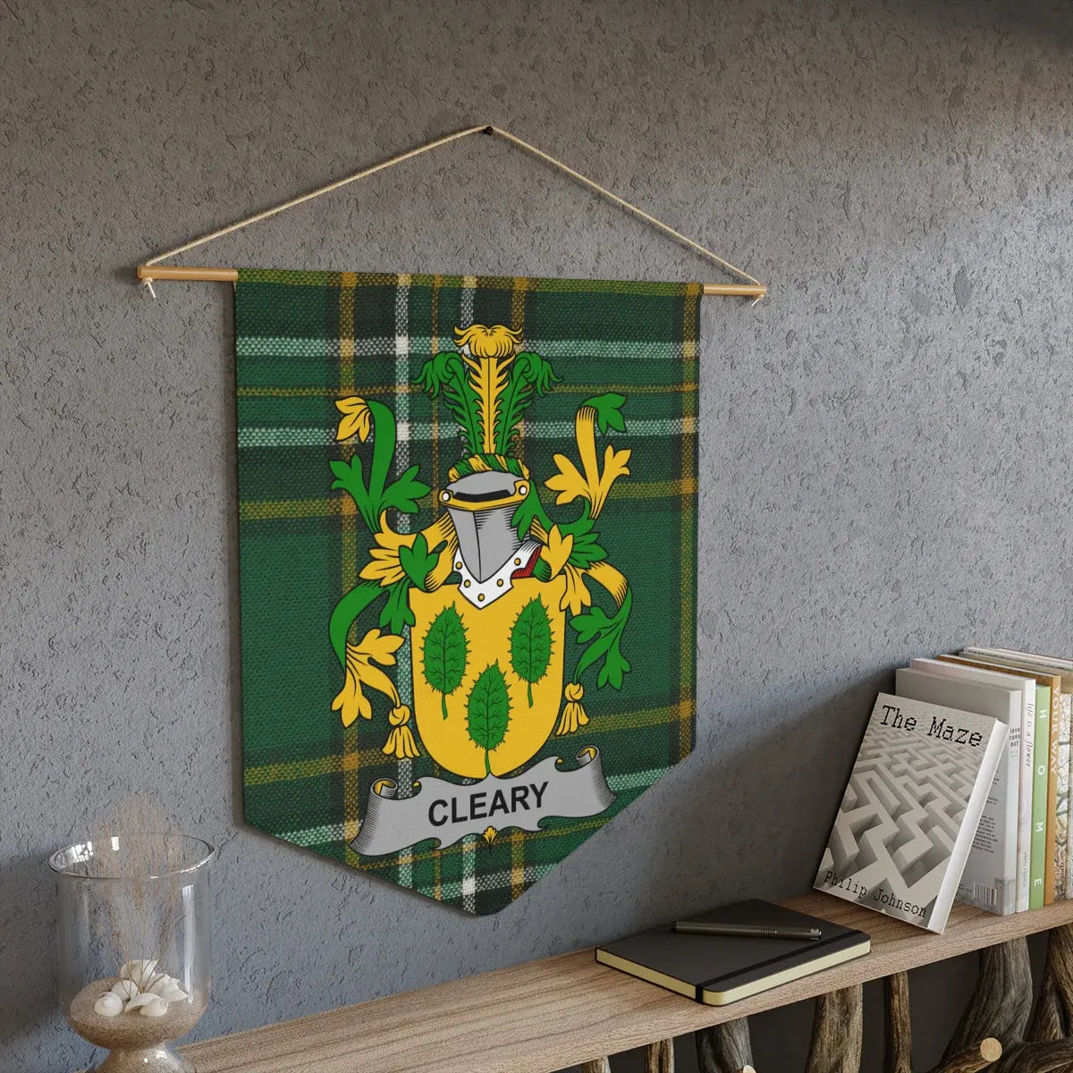 Family Coat of Arms Personalized Wall Hanging product type