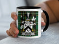Moore Irish family crest black accent mug