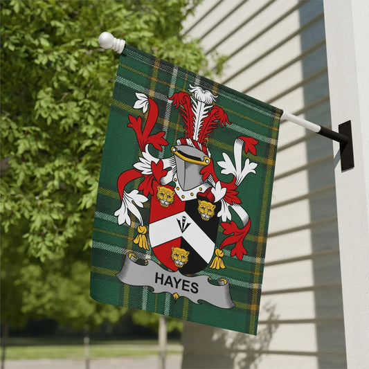 Hayes Family Crest Plaque with Heraldic Artwork product
