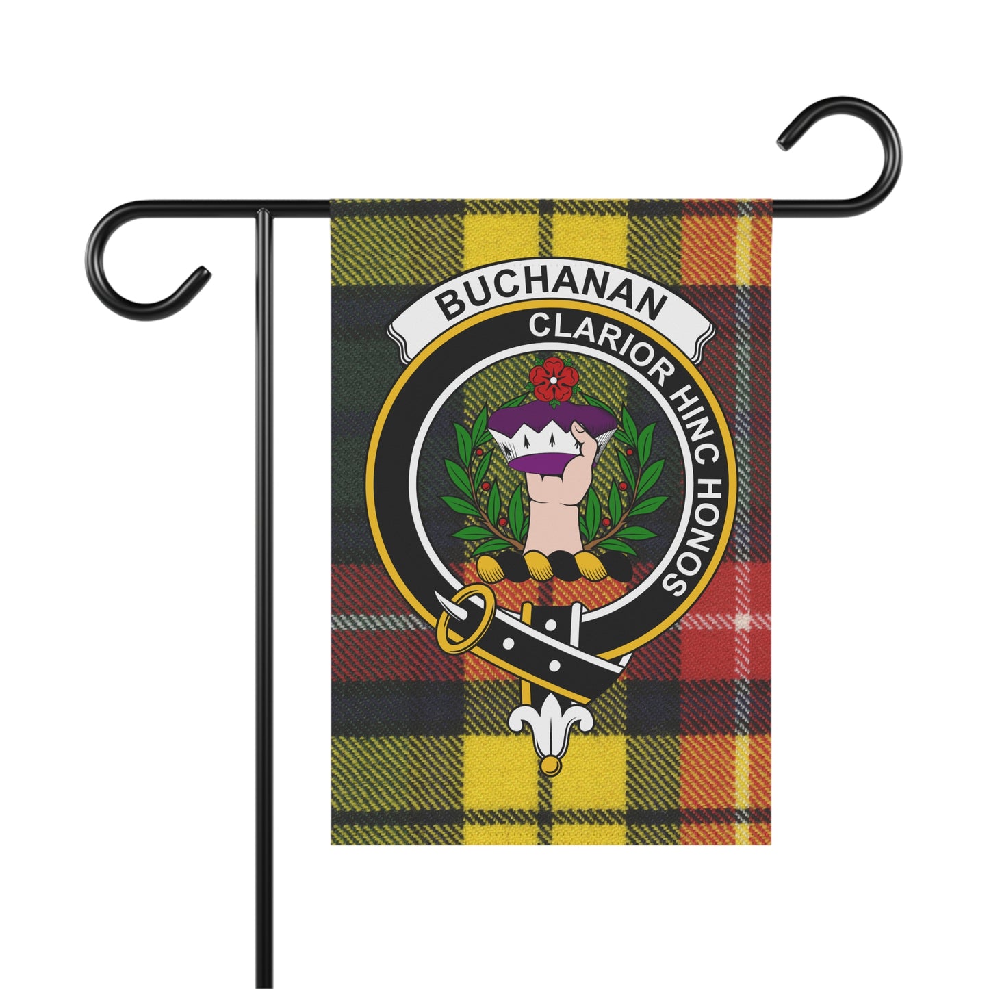 Buchanan Clan Scottish Clan Scottish Tartan Crest Garden Flag