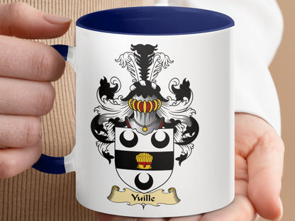 Clan Vuille Scottish Coat of Arms Mug - Living Stone Gifts