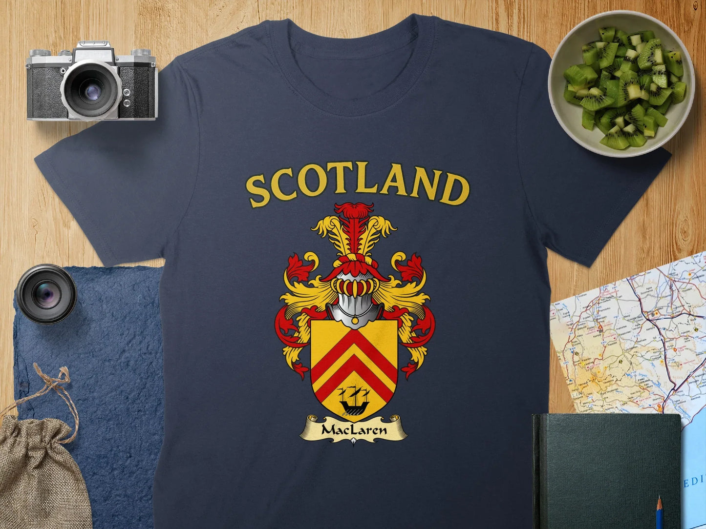 Scotland MacLaren Crest T-shirt clothing product