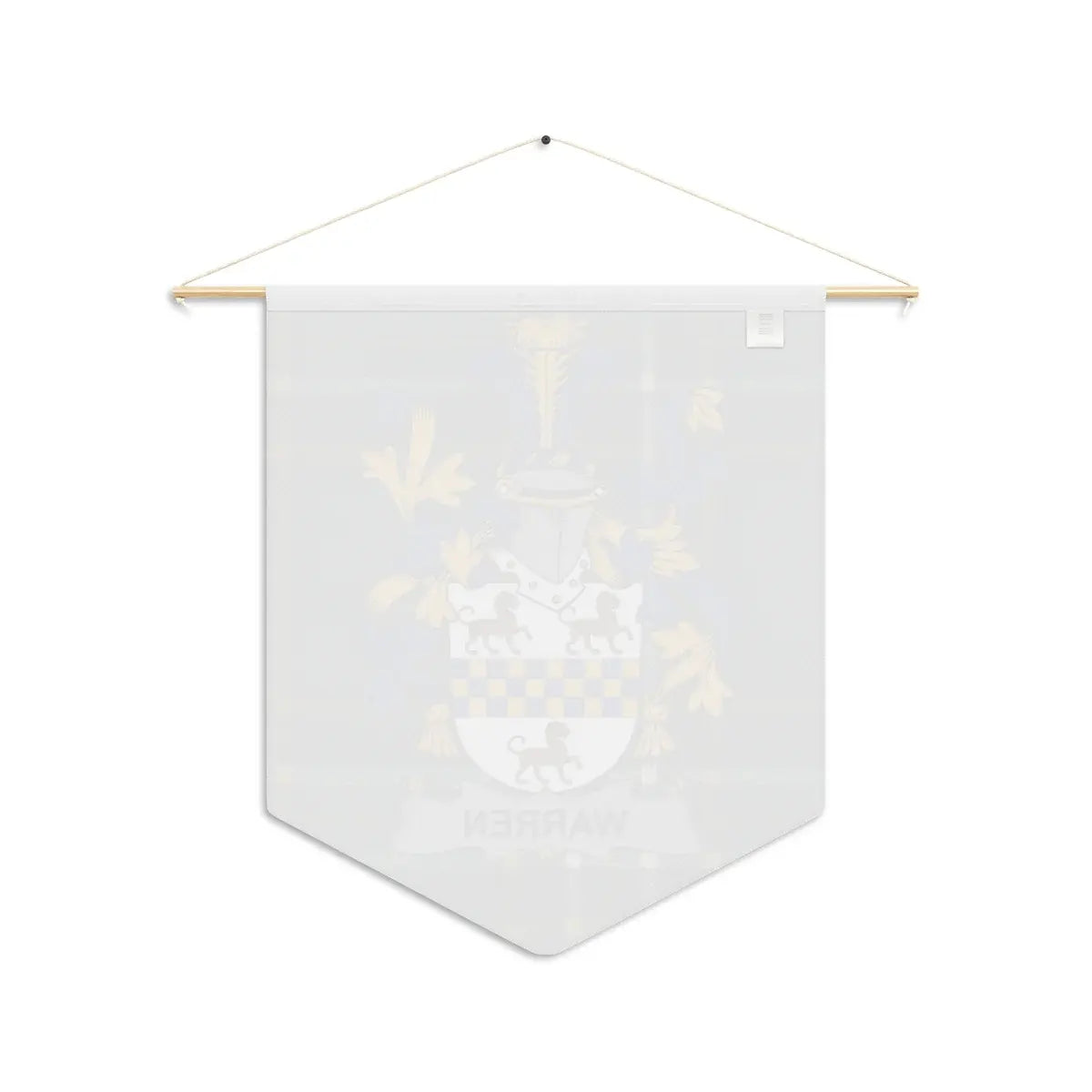 Family Crest Coat of Arms Hanging Wall Banner product