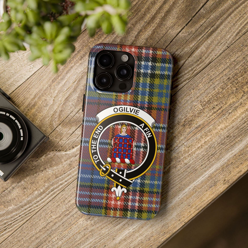 Ogilvie Clan Scottish Tartan Cell Phone Case - Celtic Ancestry Gifts