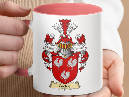 Clan Cockie Scottish Clan Accent Coffee Mug - Living Stone Gifts