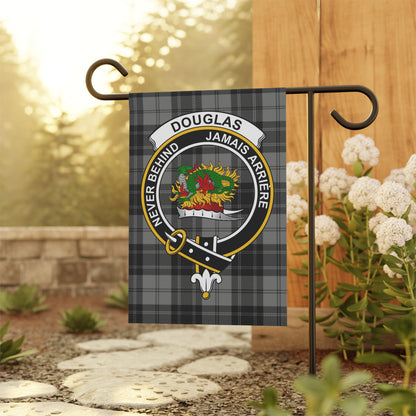 Douglas Clan Scottish Tartan Crest Garden Flag